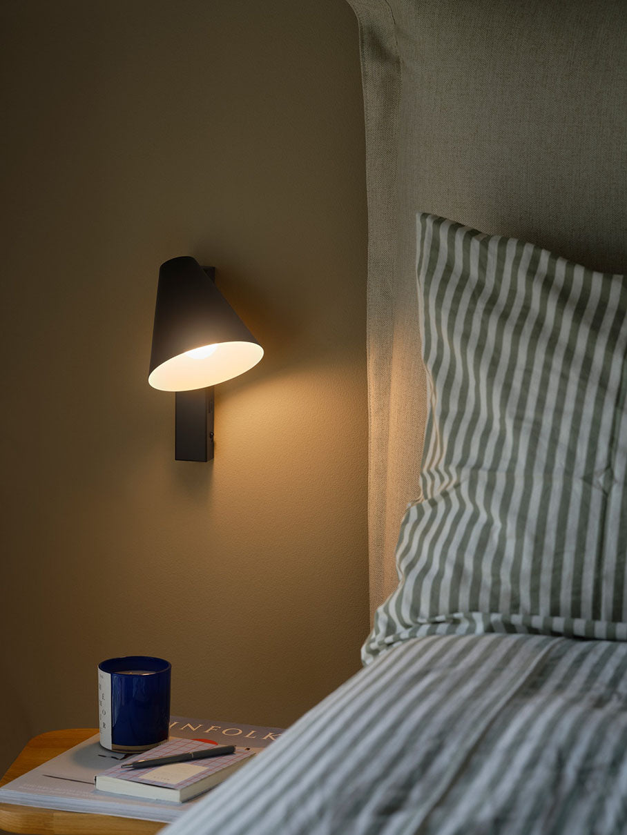 Wilmer seinävalaisin musta