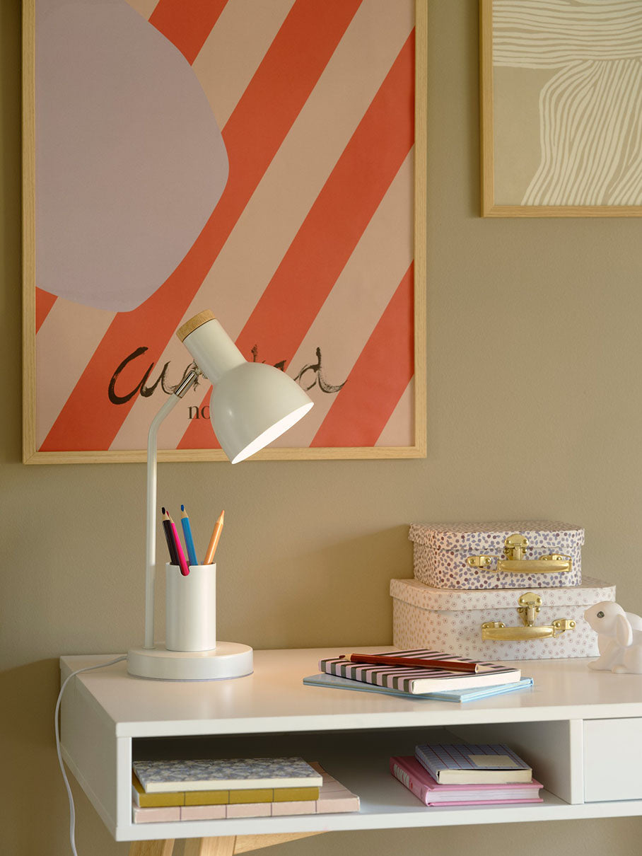 Devone pöytävalaisin valkoinen