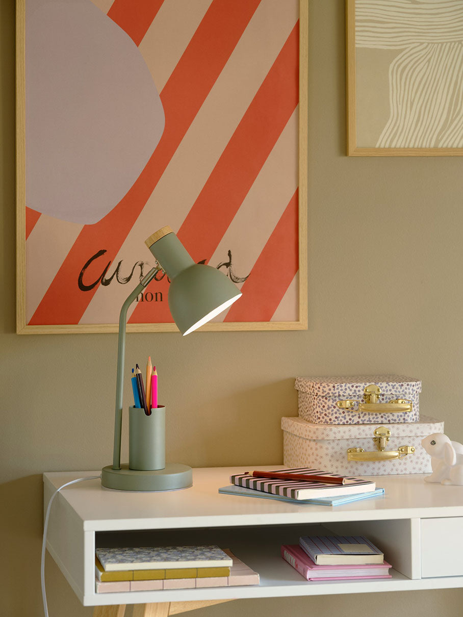 Devone pöytävalaisin vihreä