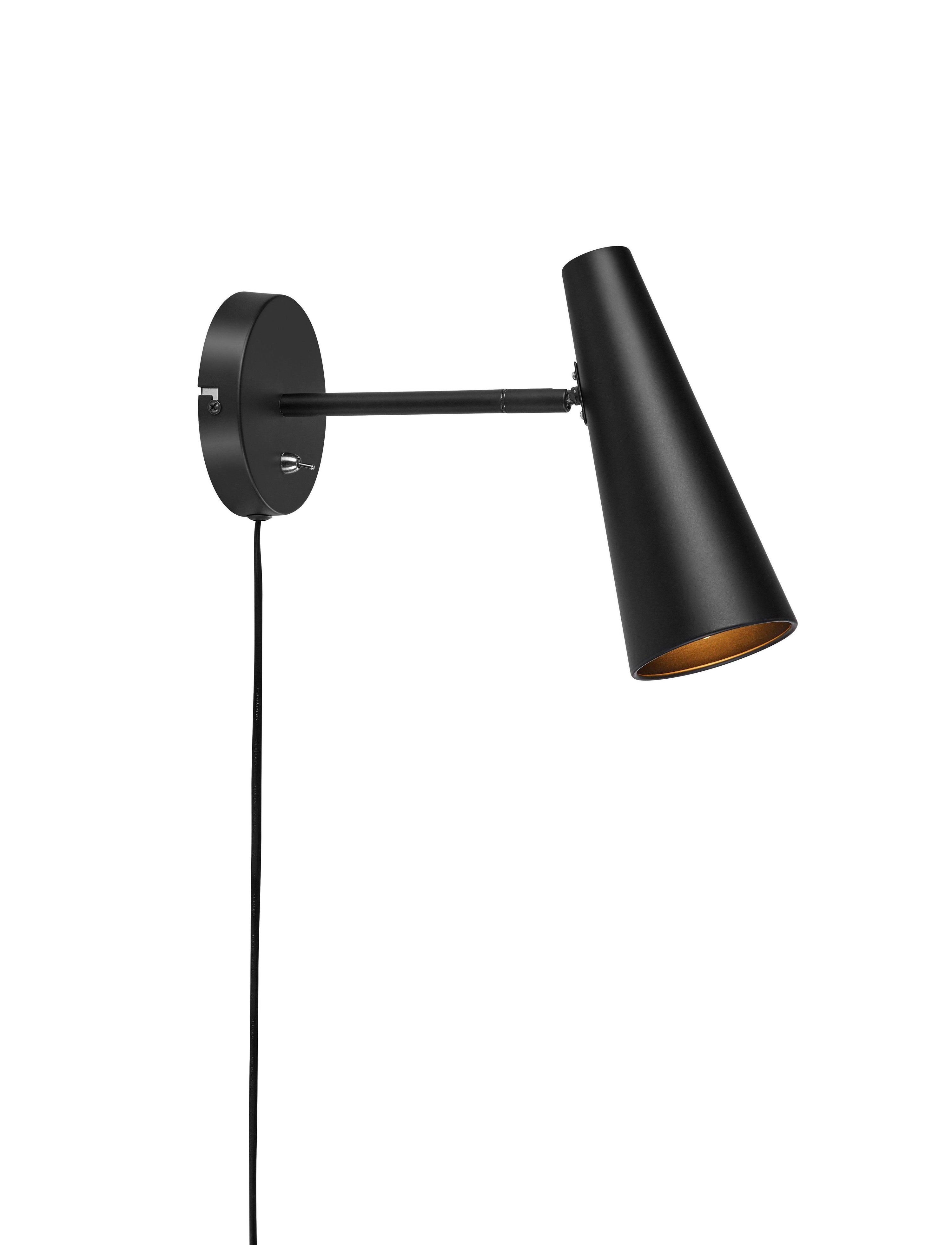 PEAK vägglampa 1L Black