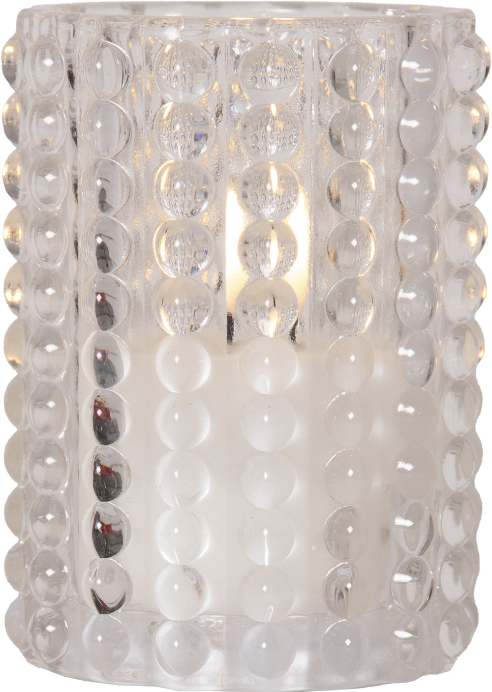 Flamme Dotty LED-ljus klart 13 cm