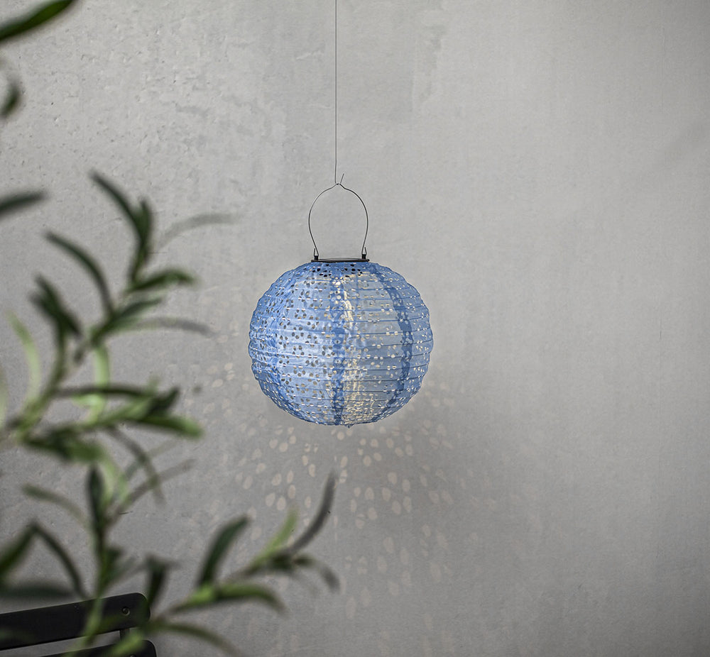 Festa aurinkokennolyhty 25 cm sininen