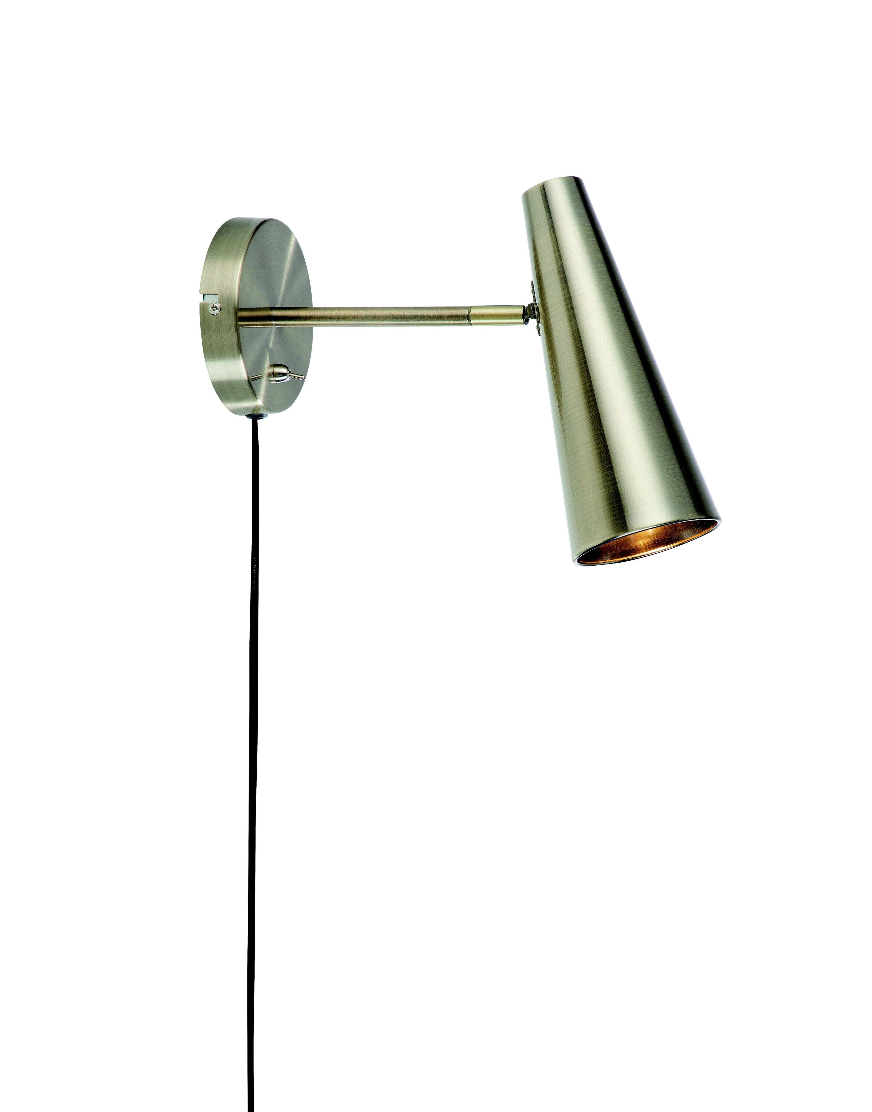 PEAK vägglampa 1L Antique