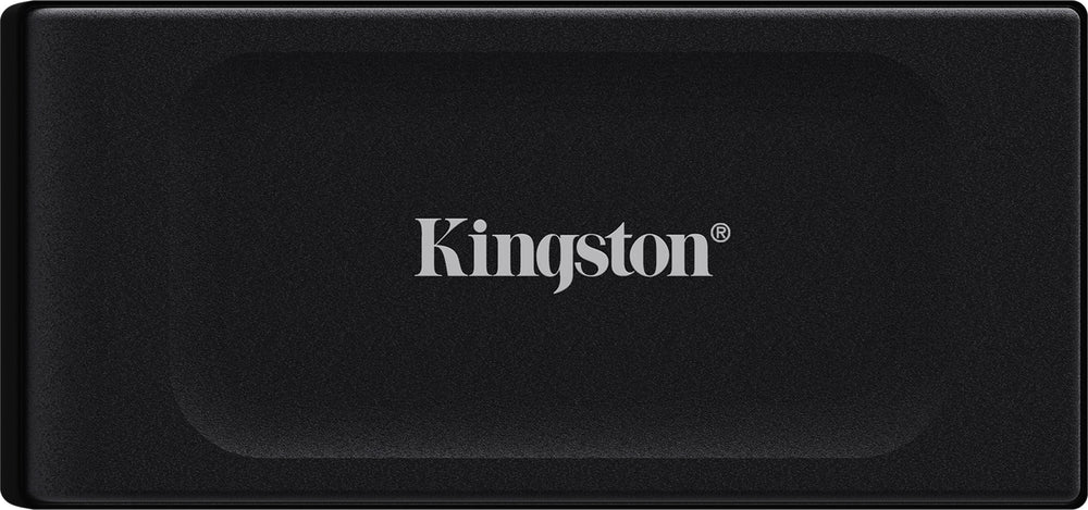 Kingston XS1000 -ulkoinen SSD-levy, 2 Tt, musta – kuva 2