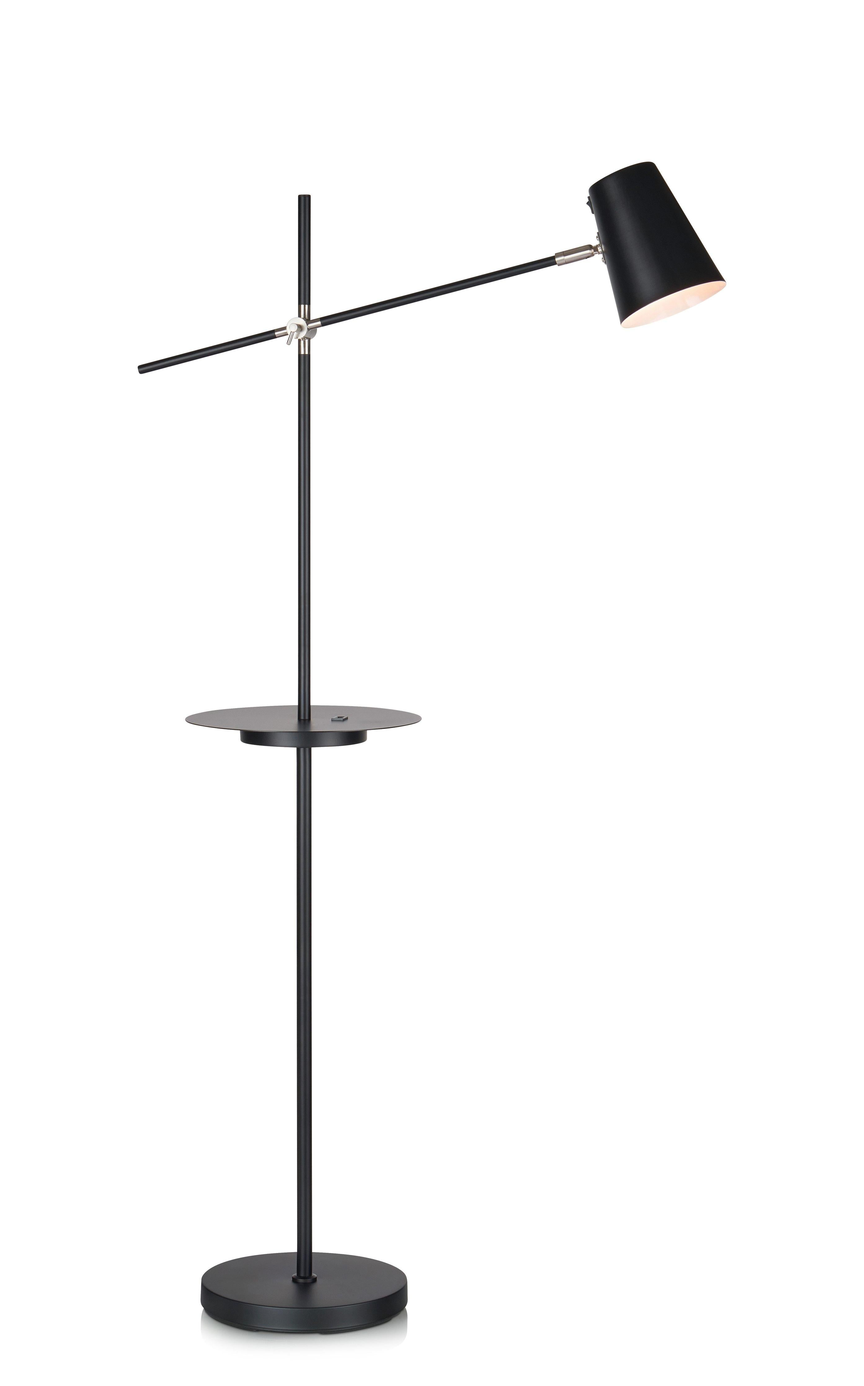 LINEAR golvlampa 1L USB Black