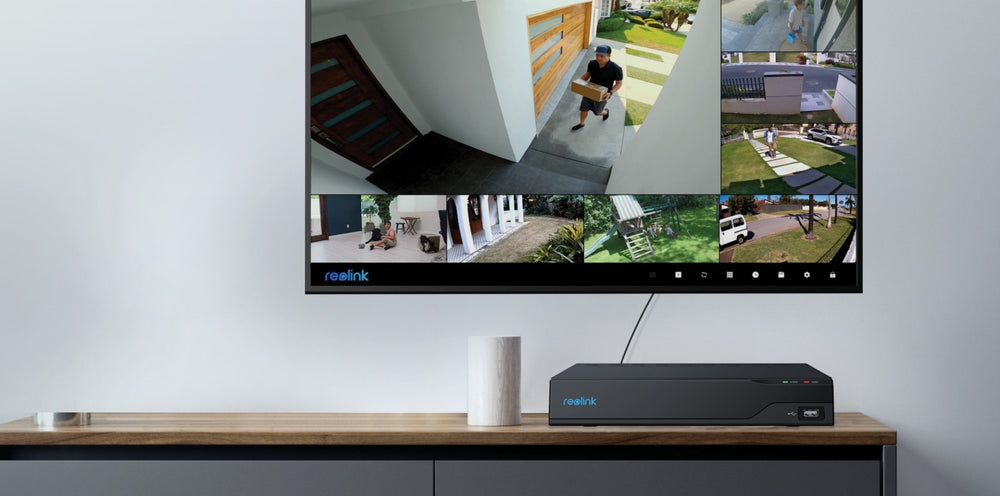 Reolink NVS8 NVR 4K UltraHD PoE tallennin (RLN8-410)