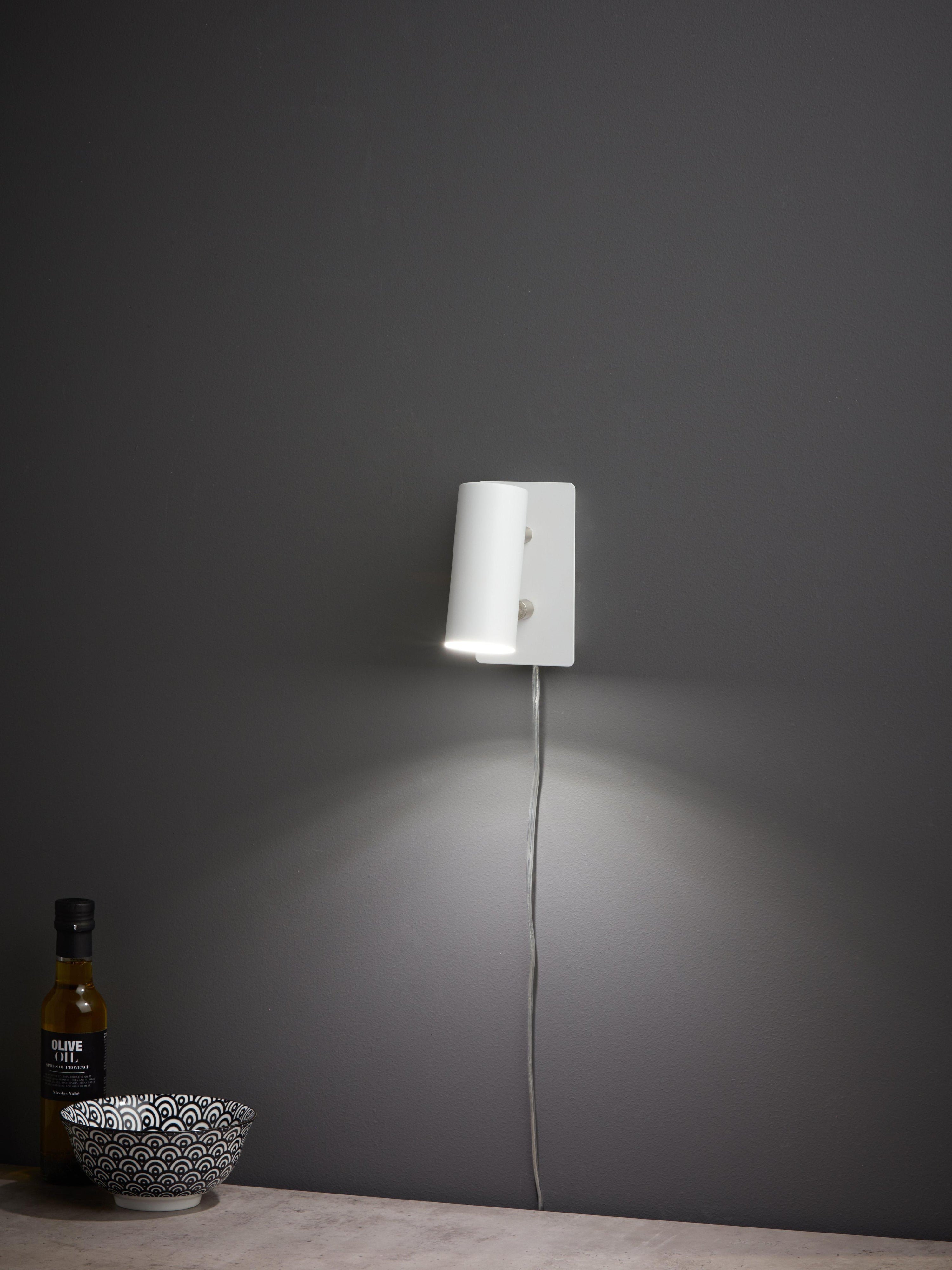 BARCELONA vägglampa 1L White