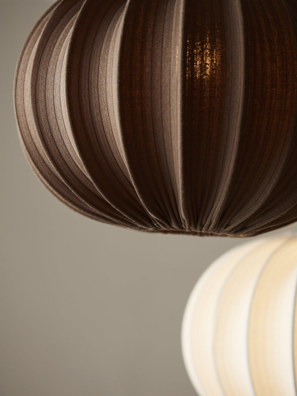 Hilma kattovarjostin jersey nougat 60cm