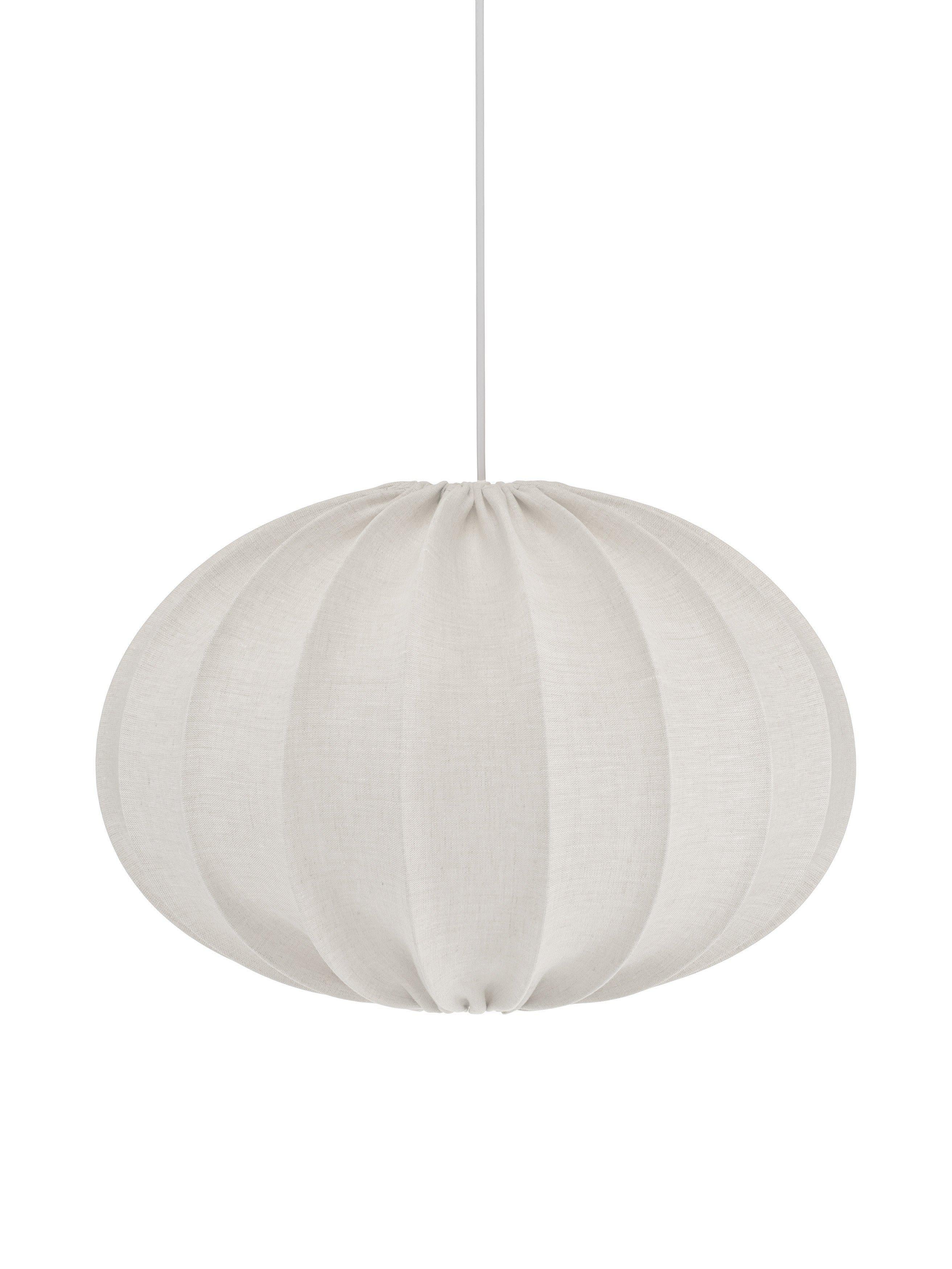 Hilma Linne kattovarjostin vaalea beige 60 cm