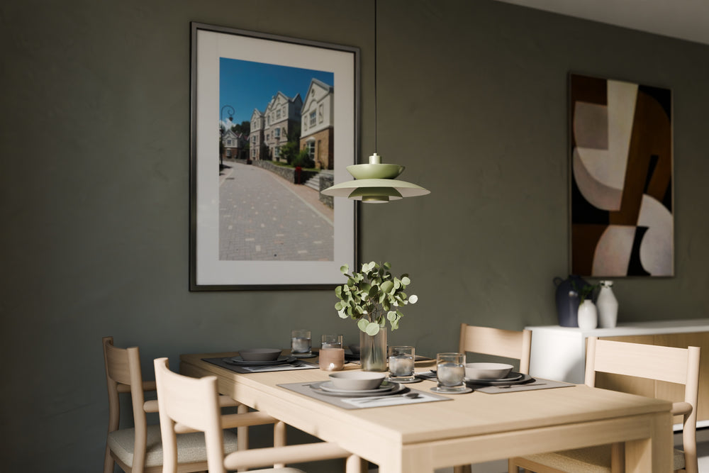 Asher riippuvalaisin vihreä