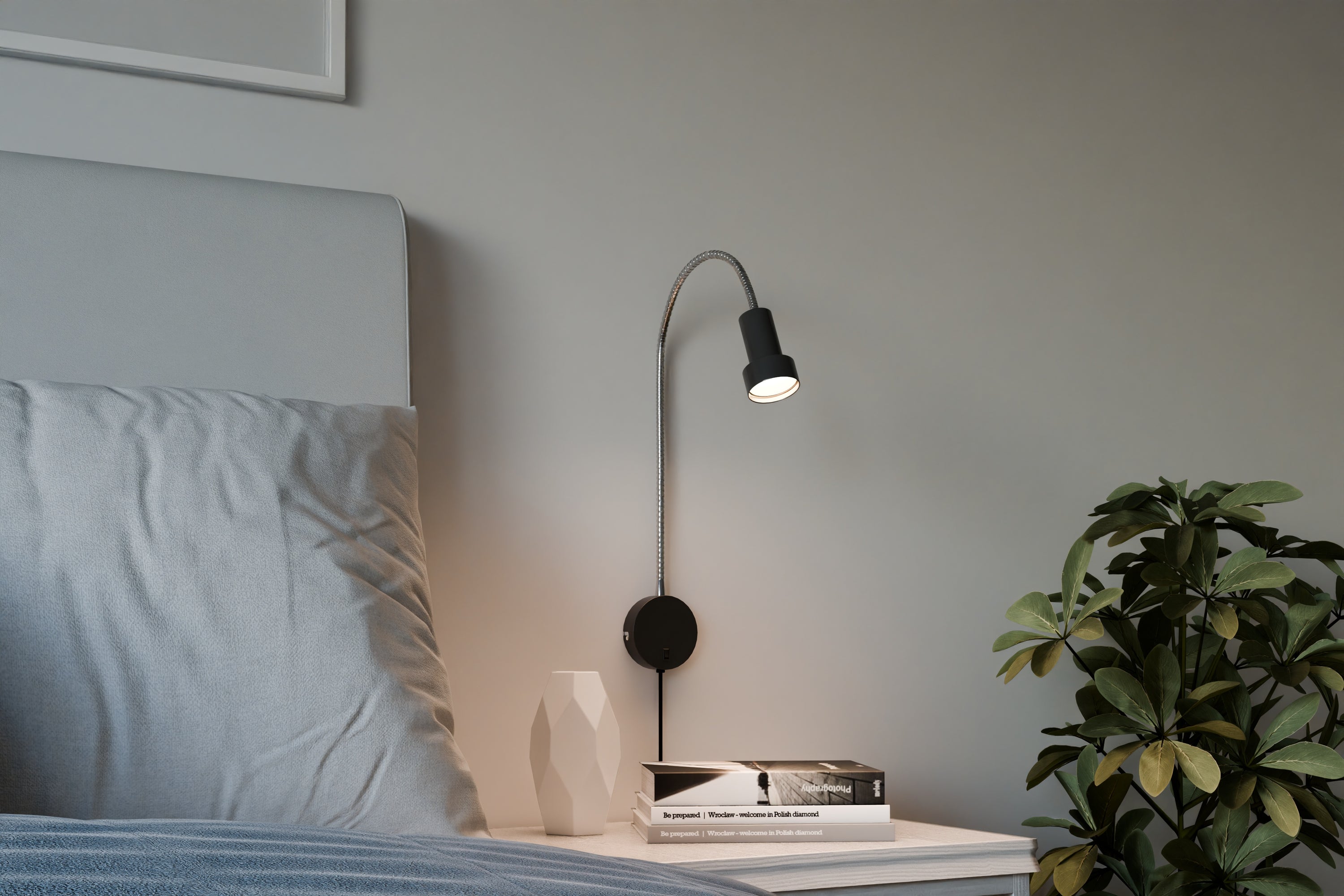 Colton Flex vägglampa svart