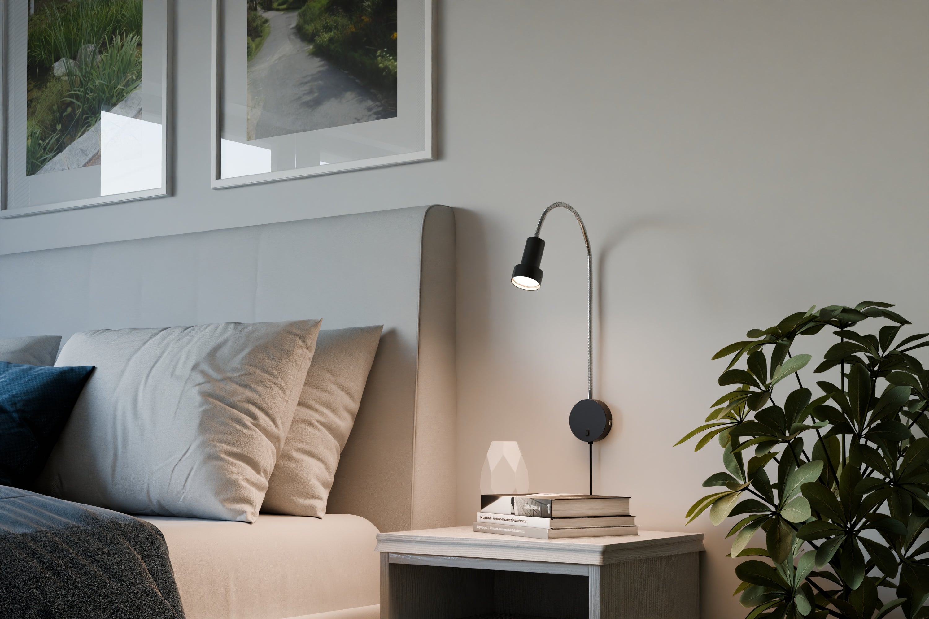 Colton Flex vägglampa svart
