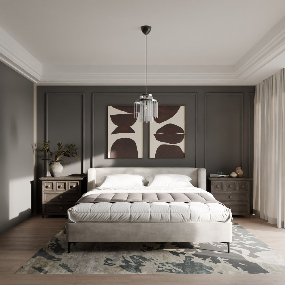 Mirella riippuvalaisin kromi/kirkas