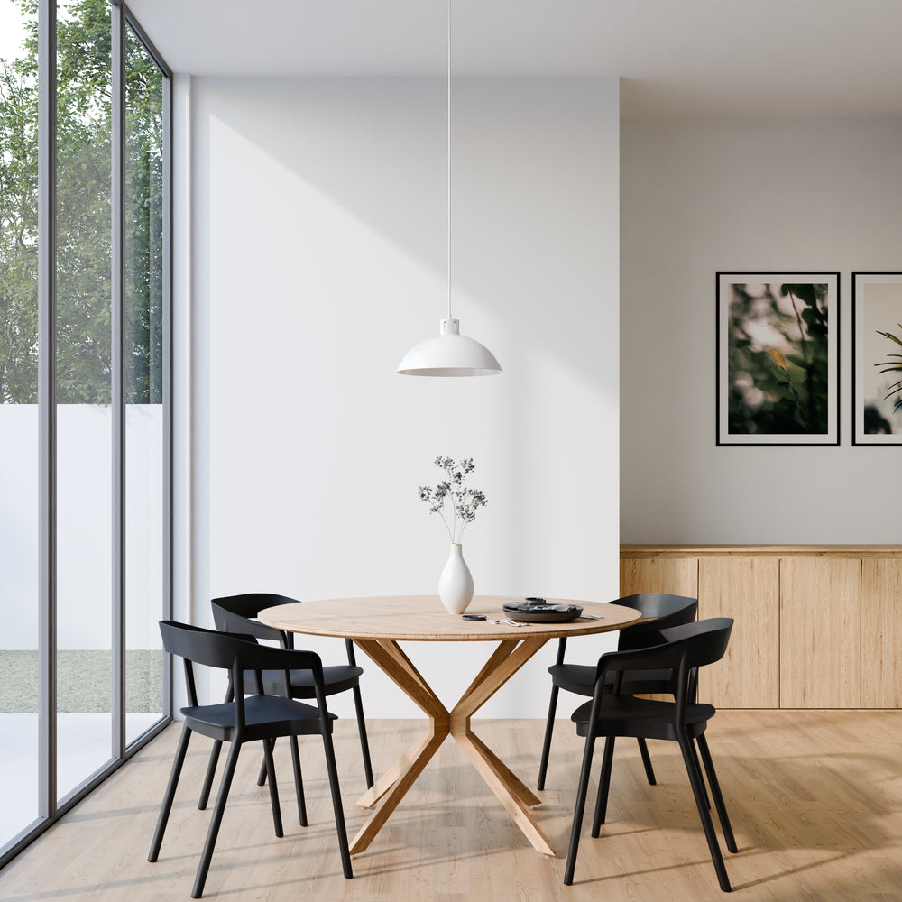 Chris Ø37 pendellampa vit