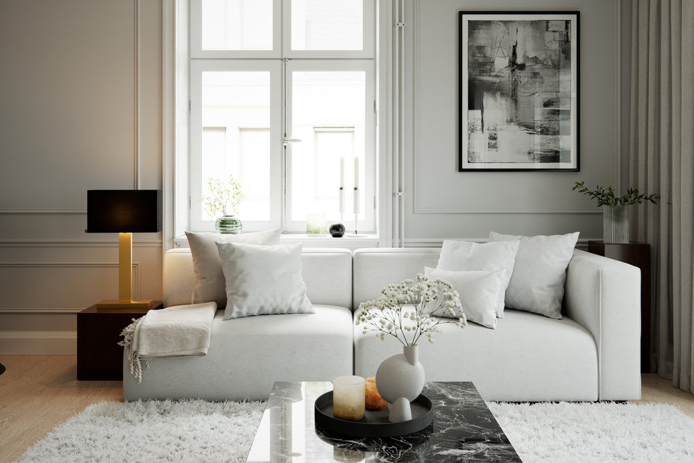 Prime 69cm pöytävalaisin musta