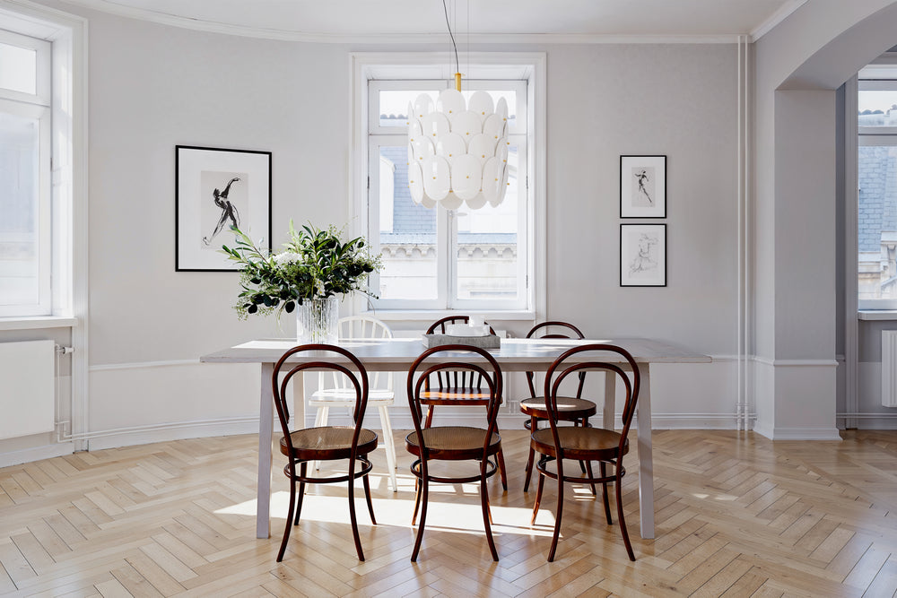 Omlott riippuvalaisin messinki/valkoinen