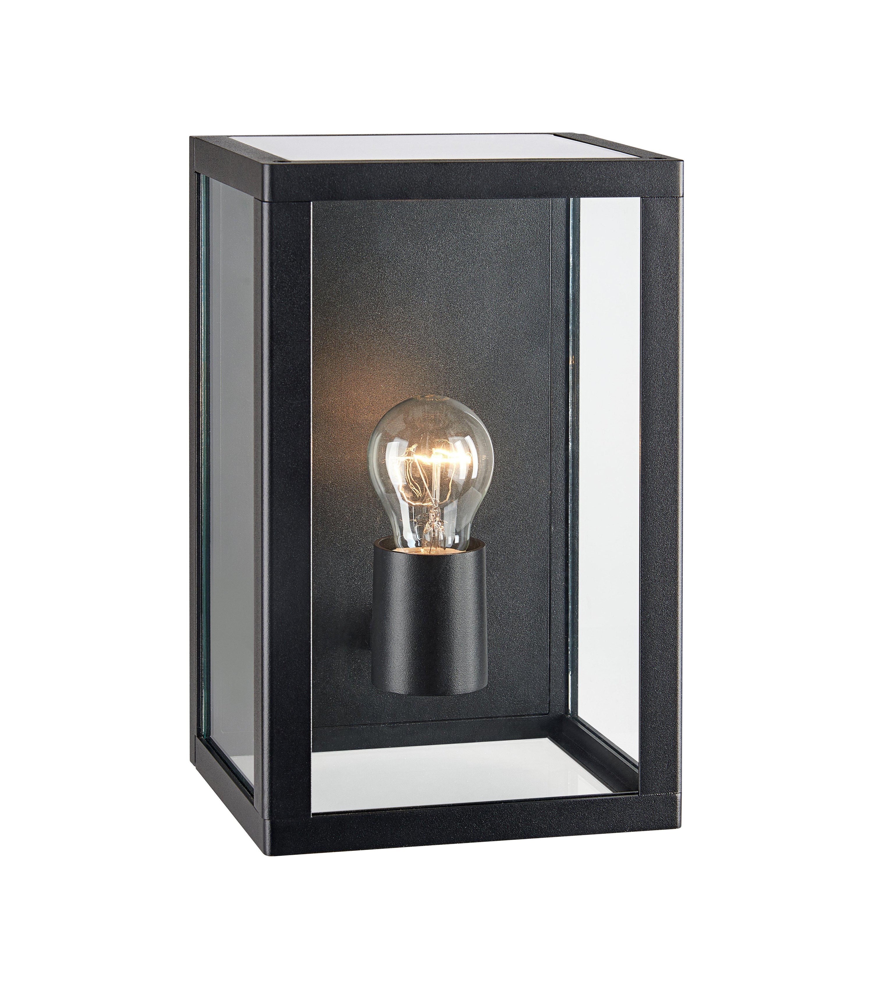 PELHAM vägglampa Black/Clear