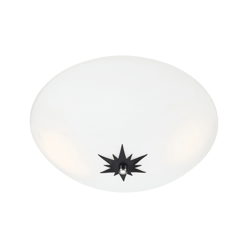 ROSE plafond 35cm White/Black