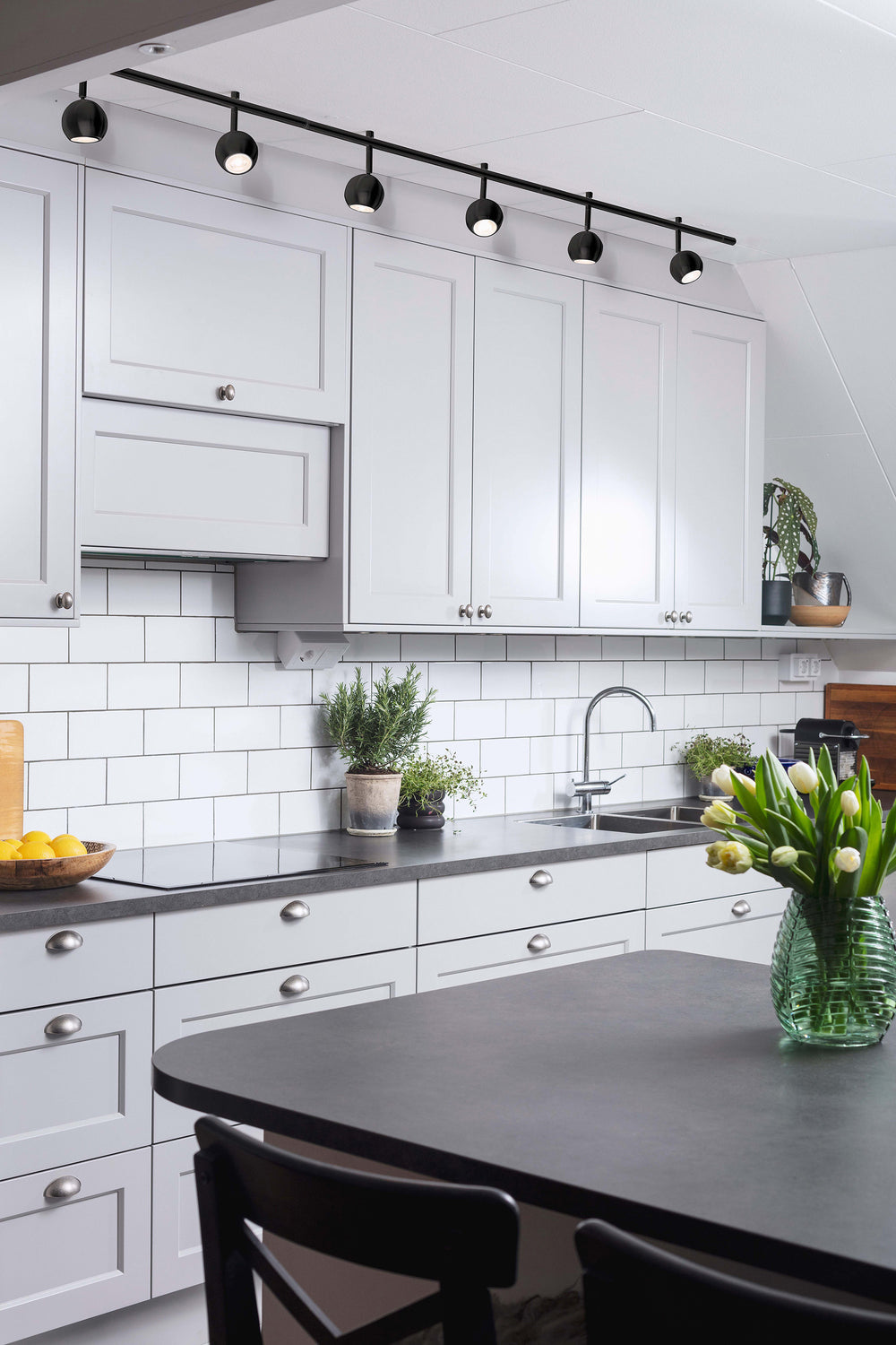 EXPAND Spot 2L 70cm Gu10 Round Black