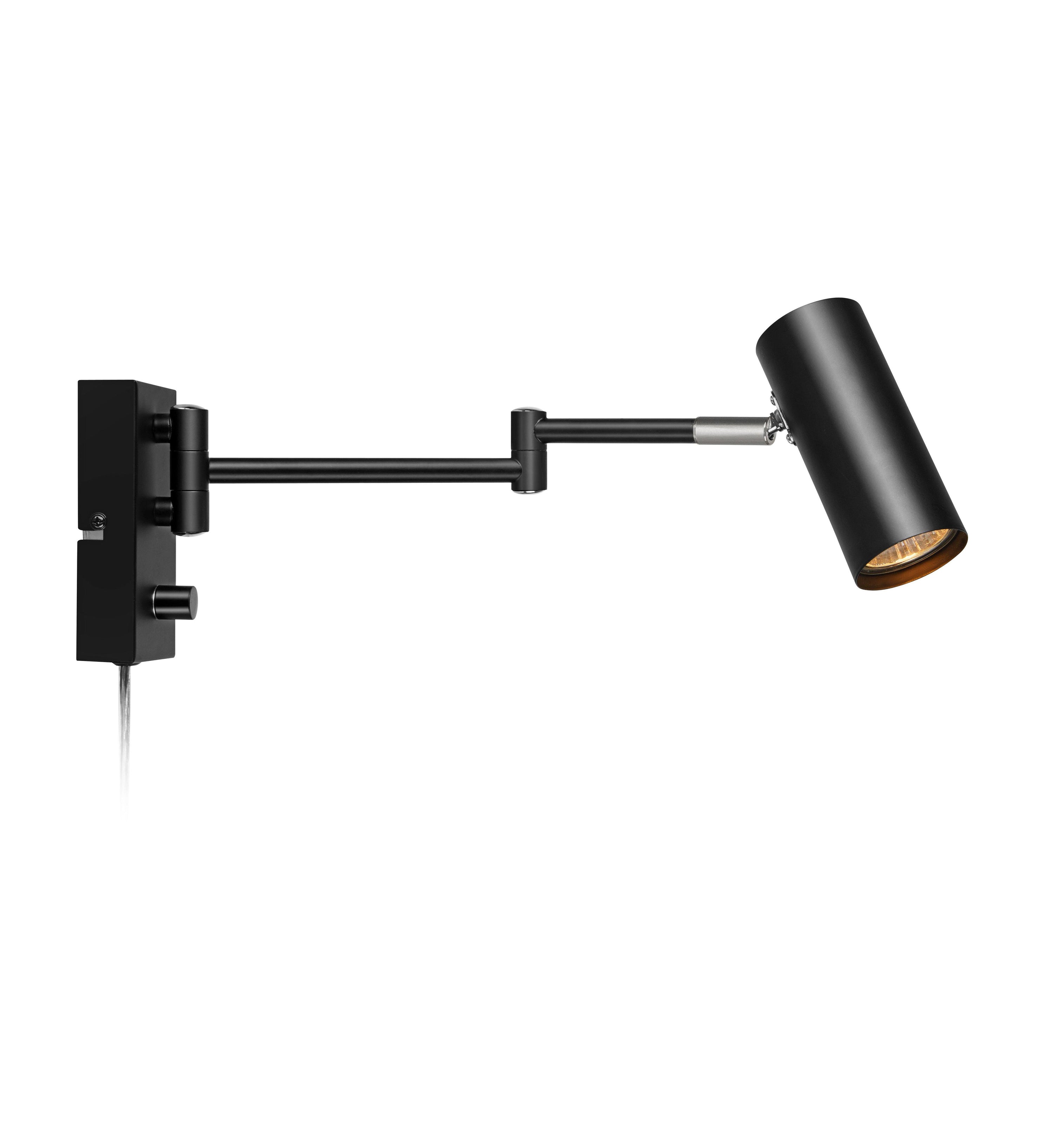 TORINO vägglampa 1L Black