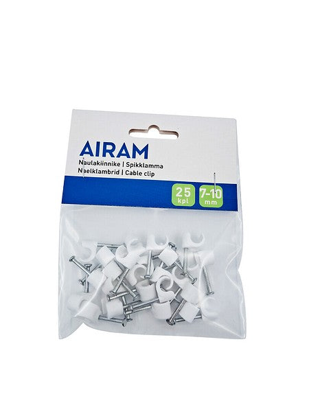 Airam NAULAKIINNIKE 7-10 MM 25 KPL/PSS