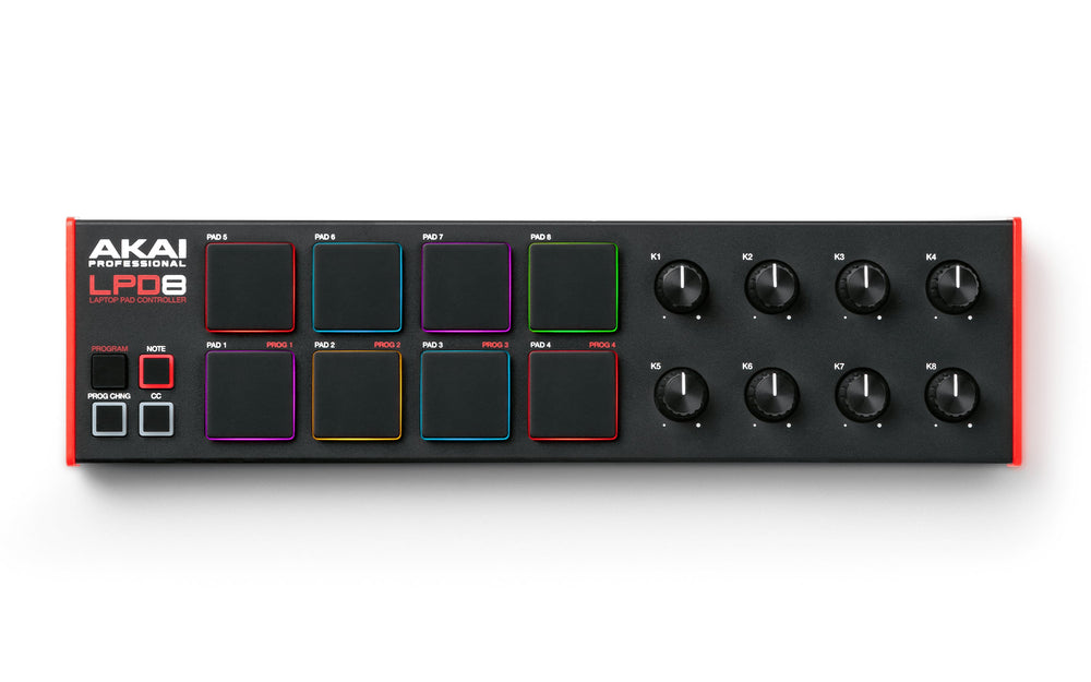 Akai LPD8 MK2 USB MIDI-ohjain – 1