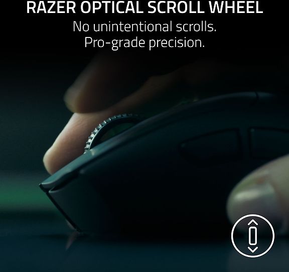 Razer Deathadder V4 Pro langaton pelihiiri, musta – kuva 12