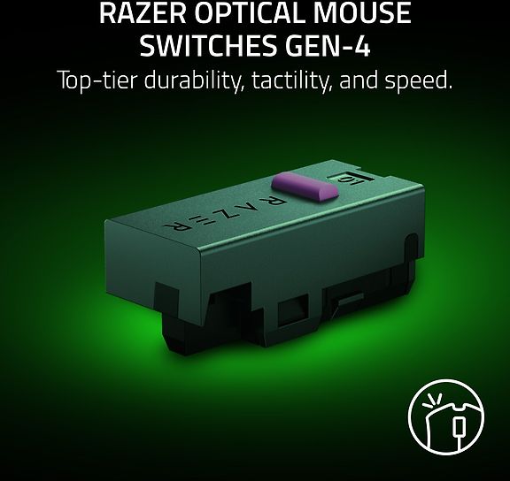 Razer Deathadder V4 Pro langaton pelihiiri, musta – kuva 15