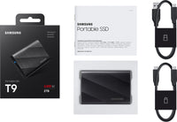 Samsung T9 ulkoinen SSD-kovalevy, 2 Tt, musta – kuva 5