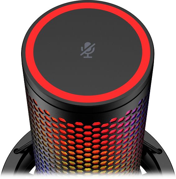 HyperX QuadCast 2 S USB-mikrofoni, musta – kuva 6