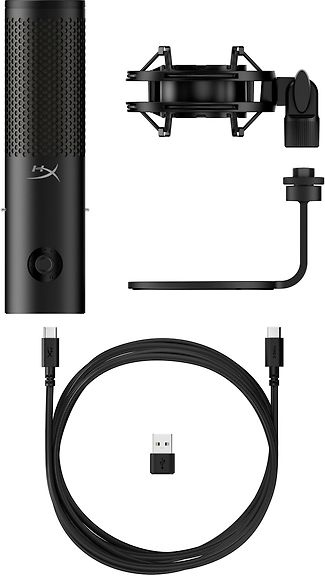 HyperX QuadCast 2 S USB-mikrofoni, musta – kuva 9