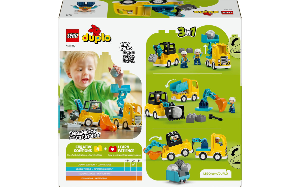 LEGO DUPLO Town 10475 Työmaa-ajoneuvot 3in1, kuva 2