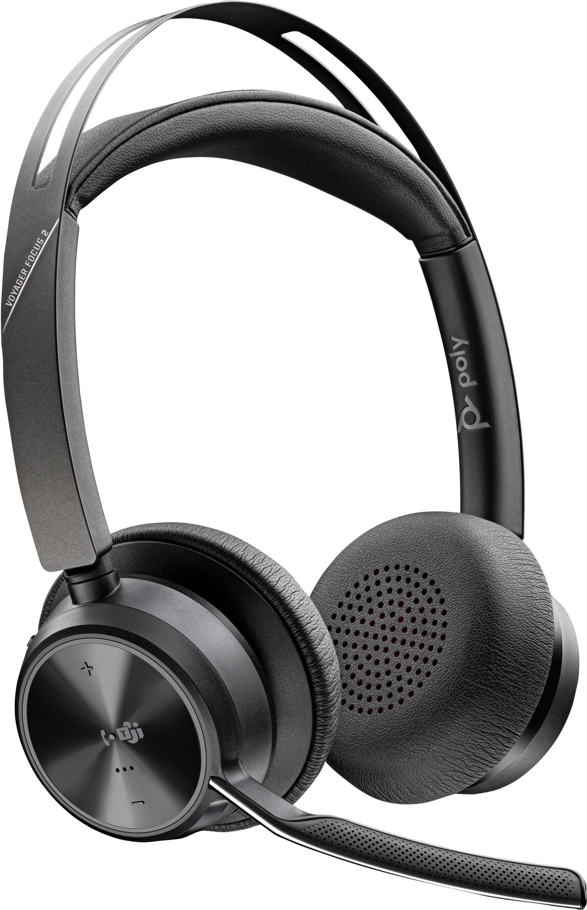 Poly Voyager Focus 2 -Bluetooth-kuulokemikrofoni, Microsoft Teams -sertifioitu (9T9J4AA) – kuva 1