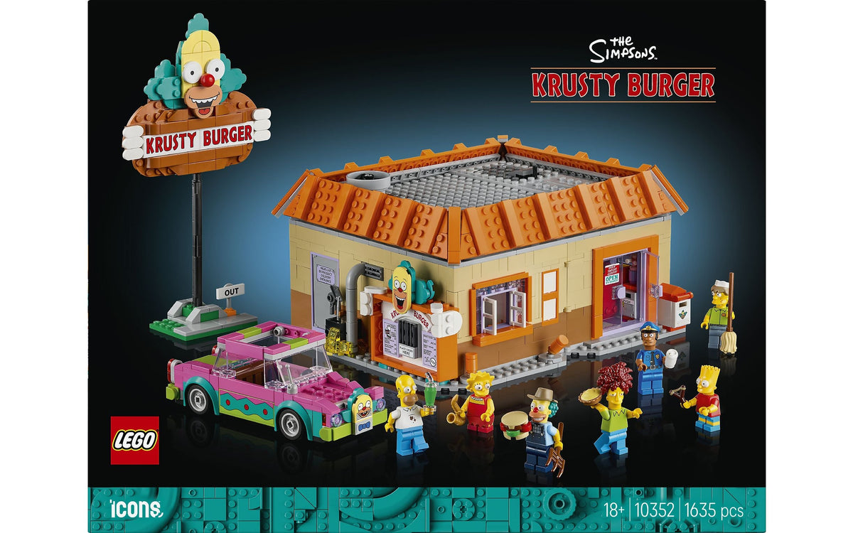 LEGO Icons 10352 The Simpsons Krusty Burger – kuva 1
