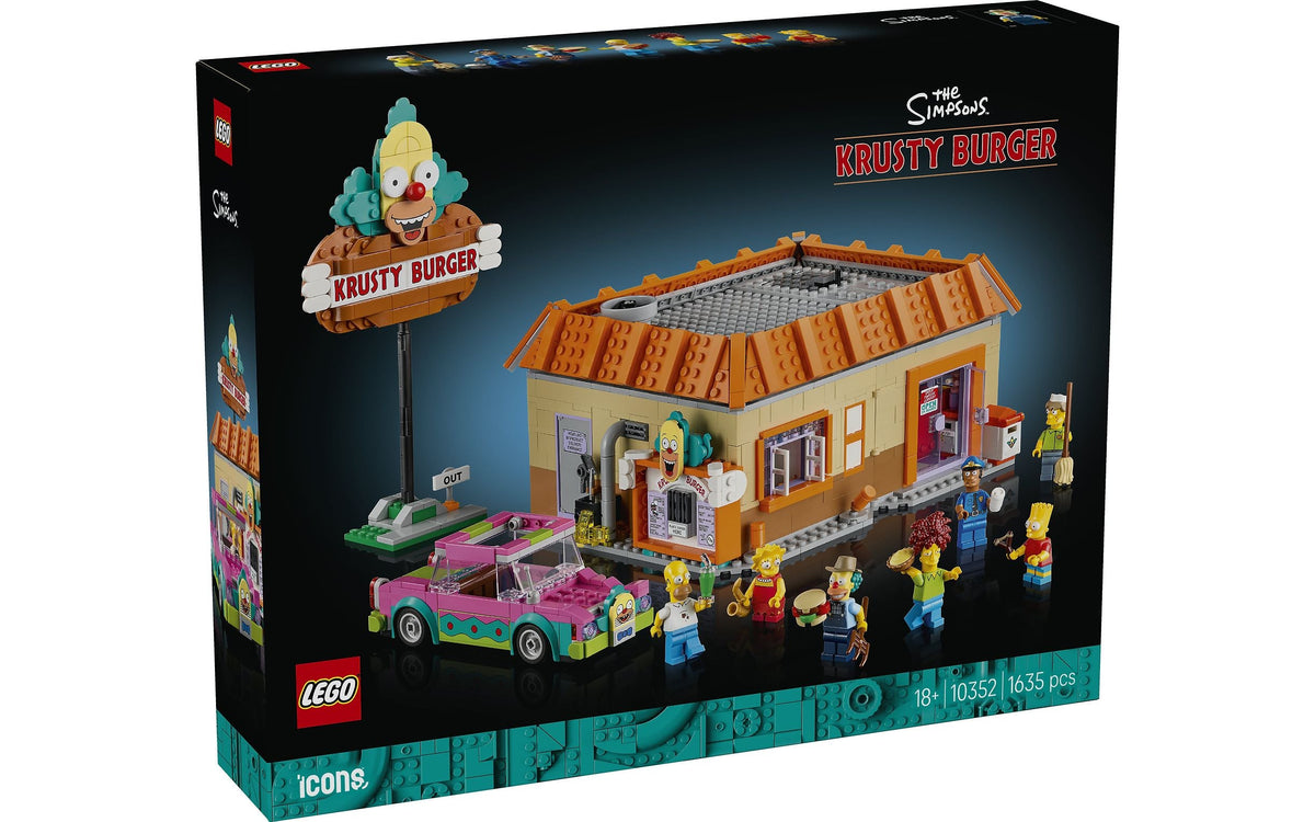 LEGO Icons 10352 The Simpsons Krusty Burger – kuva 4
