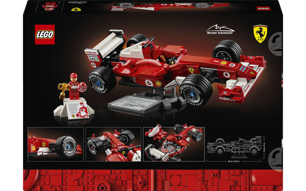 LEGO Icons 11375 Ferrari F2004 ja Michael Schumacher – kuva 2