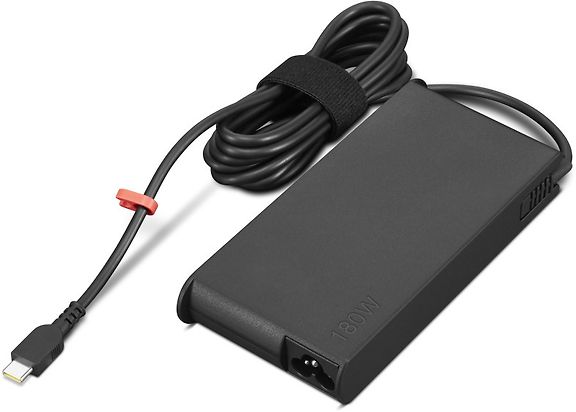 ThinkPad Mobile Workstation 180W USB-C GaN Slim AC virtalähde – kuva 1