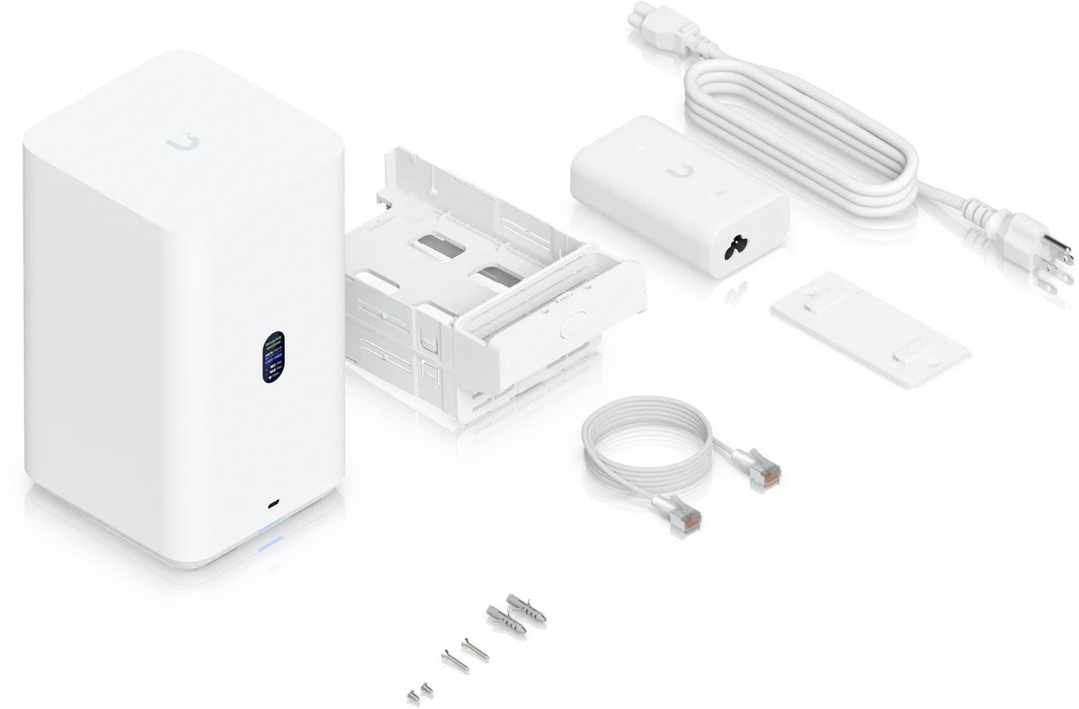 Ubiquiti UNAS-2-W verkkolevypalvelin, valkoinen – 10