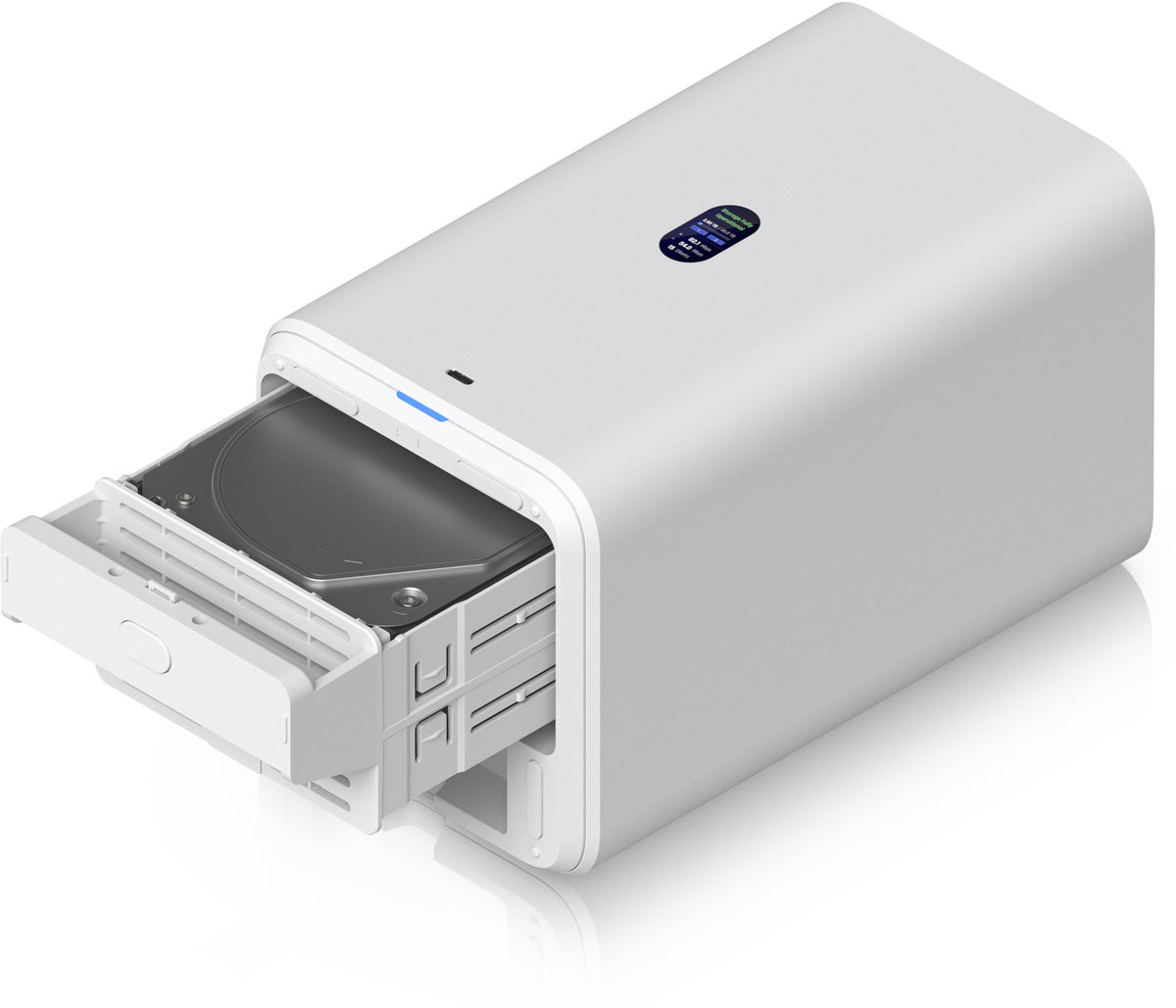 Ubiquiti UNAS-2-W verkkolevypalvelin, valkoinen – 9