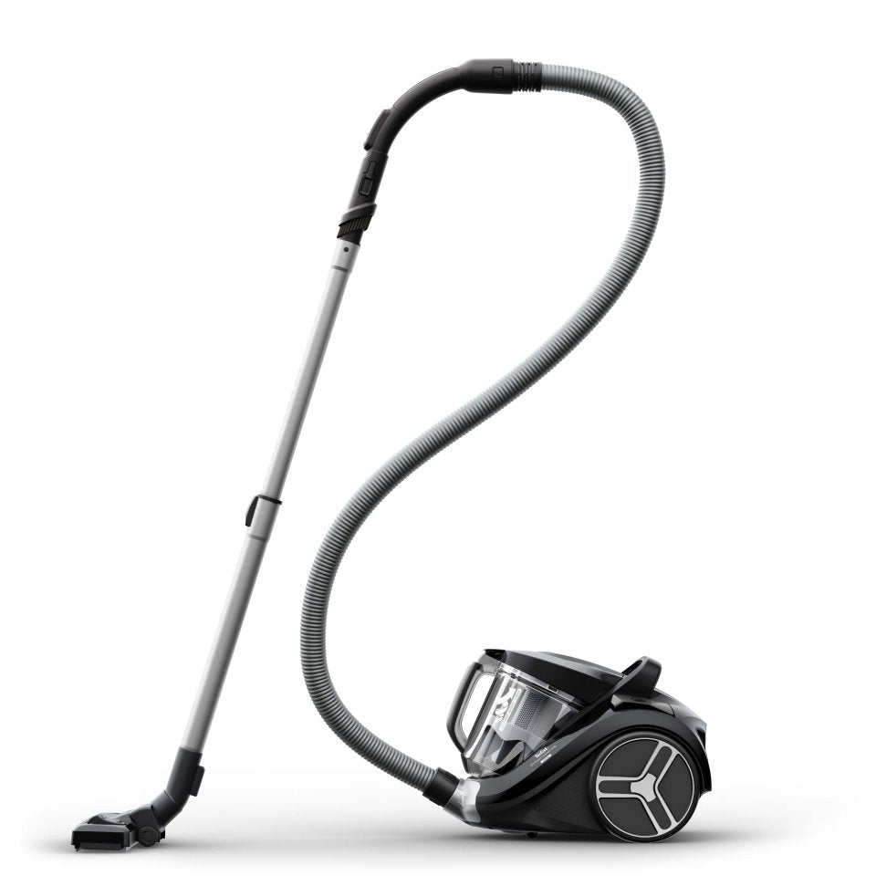 Tefal Compact Power XXL Cyclonic Animal Car pölynimuri, pölypussiton, musta