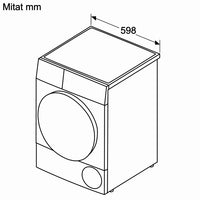 Bosch WQG2420WSN Serie 6, lämpöpumppukuivausrumpu