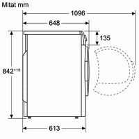 Bosch WQG2420WSN Serie 6, lämpöpumppukuivausrumpu