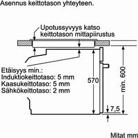 Siemens HB571ABS3 iQ300 uuni, 60 x 60 cm, teräs