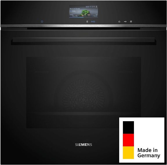 Siemens HR776G3B1 iQ700 uuni lisähöyrytoiminnolla, 60 x 60 cm, musta