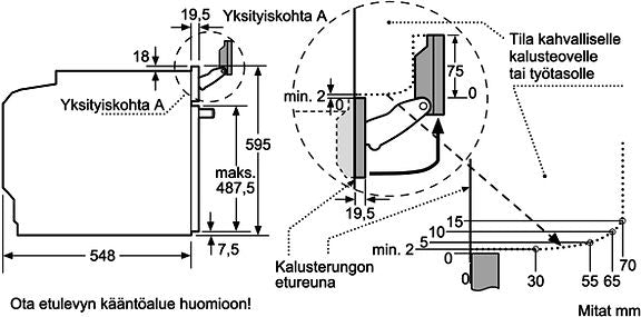Siemens HR776G3B1 iQ700 uuni lisähöyrytoiminnolla, 60 x 60 cm, musta