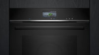 Siemens HR776G3B1 iQ700 uuni lisähöyrytoiminnolla, 60 x 60 cm, musta