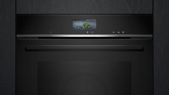 Siemens HR776G3B1 iQ700 uuni lisähöyrytoiminnolla, 60 x 60 cm, musta