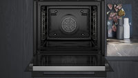 Siemens HR776G3B1 iQ700 uuni lisähöyrytoiminnolla, 60 x 60 cm, musta