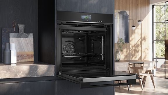 Siemens HR776G3B1 iQ700 uuni lisähöyrytoiminnolla, 60 x 60 cm, musta