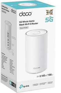 TP‑LINK Deco X10‑5G 5G/WiFi 6 Mesh‑järjestelmä